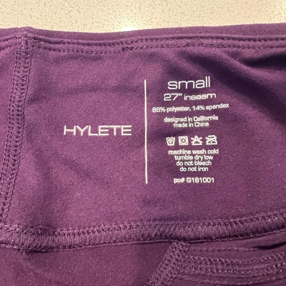 New never worn hylete leggings - Picture 3 of 3